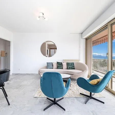 Apartman Elegant 2 Bed With Pool In Juan Les Pins Antibes