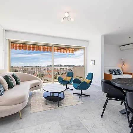 דירה Elegant 2 Bed With Pool In Juan Les Pins