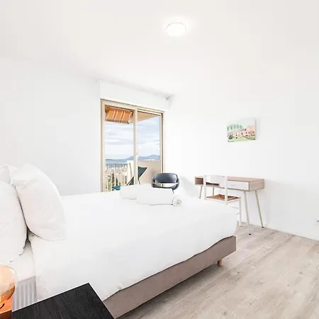 Elegant 2 Bed With Pool In Juan Les Pins Apartman *