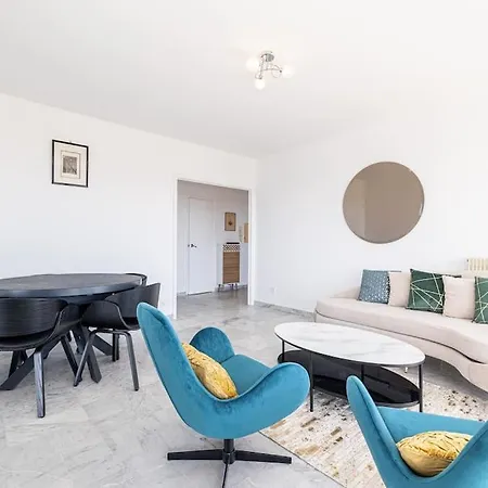 Apartman Elegant 2 Bed With Pool In Juan Les Pins