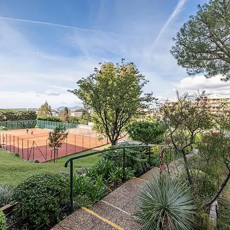 Appartamento Elegant 2 Bed With Pool In Juan Les Pins *