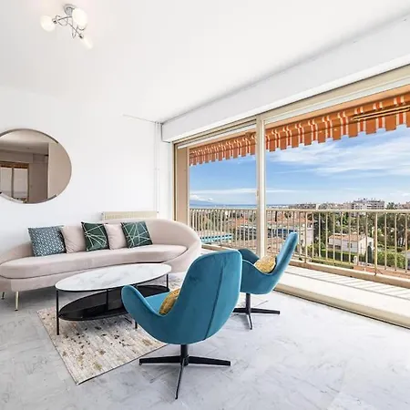 Apartman Elegant 2 Bed With Pool In Juan Les Pins
