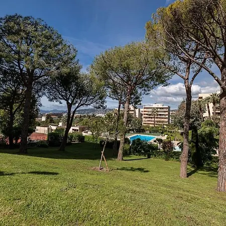 Elegant 2 Bed With Pool In Juan Les Pins Apartman Antibes